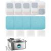 imageoneisall Dog Water Fountain for Large Dogs 10L26Gal Dog Fountain Water Bowl with MultiFiltration ampamp Deeper Drinking Aera Large pet Water Fountain with Water Window ampamp LED UltraQuiet4 Sets Filters for 10L Dog Fountain