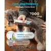 imageoneisall 4 in 1 Dog Grooming Kit with LCD Display Dog Hair Trimmer for Paw Nail Grinder Rechargeable Cordless Low Noise IPX7 Waterproof Pet Clippers