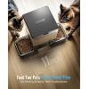 imageoneisall Automatic Cat Feeder with 5G WiFi Automatic Cat Food Dispenser for 2 Cats Small Pets 20 Cups5L Timed Dry Food Dispenser with APP ControlBlack