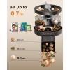 imageoneisall Automatic Cat Feeders 2 Cats 20 Cups5L Cat Auto Feeder Automatic Cats Food Dispenser for Small Pets Indoor Timed Pet Feeder for Dry Food