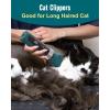 imageoneisall Cat Clippers for Matted Hair 5Speed Quiet Cat Grooming kit Cordless Pet Shaver for Long HairWaterproof Pet Hair Trimmer Pet Clippers for CatsGreenGreen