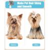 imageoneisall Dog Brush Vacuum Attachment with 115 Universal AdapterDog Vacuum Brush for Shedding with 15m Extension Tube for Home CleaningCompatible with Most Round Vacuum CleanersFour Parts