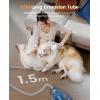 imageoneisall Dog Brush Vacuum Attachment with 115 Universal AdapterDog Vacuum Brush for Shedding with 15m Extension Tube for Home CleaningCompatible with Most Round Vacuum CleanersOne Part