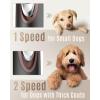 imageoneisall Dog Clippers Low Noise 2Speed Quiet Dog Grooming Kit Rechargeable Cordless Pet Hair Clipper Trimmer Shaver for Small and Large Dogs Cats Animals GoldDark Plum