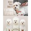 imageoneisall Dog Clippers Low Noise 2Speed Quiet Dog Grooming Kit Rechargeable Cordless Pet Hair Clipper Trimmer Shaver for Small and Large Dogs Cats Animals GoldDark Plum