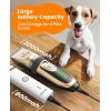 imageoneisall Dog Clippers and Paw Trimmer Kit 2 in 1 Low Noise Cordless Dog Clippers for Grooming Pet Hair Trimmers for Small and Large Dogs Cats AnimalsGold