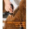 imageoneisall Dog Clippers and Paw Trimmer Kit 2 in 1 Low Noise Cordless Dog Clippers for Grooming Pet Hair Trimmers for Small and Large Dogs Cats AnimalsGold