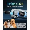 imageoneisall Dog Clippers for Grooming Thick HairLow Noise Dogs Grooming Kit with Stainless Steel BladeDog Shaver for ThickMattedKnottedFineWaveCurly HairPC18