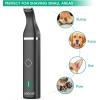 imageoneisall Dog Clippers with Double BladesCordless Small Pet Hair Grooming TrimmerLow Noise for Trimming Dogs Hair Around Paws Eyes Ears Face Rump WhiteBlack
