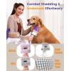 imageoneisall Dog Hair Vacuum ampamp Dog Grooming KitLow Noise Dog Grooming Vacuum12kpaDog Vacuum for Shedding Grooming for Pet HairampampHome Cleaning