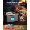imageoneisall Dog Water Fountain for Large Dogs 10L26Gal Dog Fountain Water Bowl with MultiFiltration ampamp Deeper Drinking Aera Large pet Water Fountain with Water Window ampamp LED UltraQuiet10L Dog Fountain2 Sets Filters