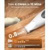imageoneisall LowNoise Dog Paw Trimmer with LED Light Paw Trimmer for Dogs 08inch20mm Wide Blade 35dB Cordless Electric Pet Paw Grooming Clippers for Paws Ears Face Rump