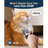 imageoneisall Quiet Cat Clippers for Matted ampamp Long Hair 2Speed Cordless Pet Shaver Grooming Kit for Cats Small Dogs ampamp Animals BlueBlue