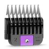 imageoneisall Grandmaster Pro 1 Proffesional Dog Grooming Clipper Replacement Stainless Steel Attachment Guide Comb Detachable Blade Pet Clippers  1 18 Inch Cut Length Red