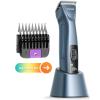imageoneisall Grandmaster Pro 1 Proffesional Dog Grooming Clipper Replacement Stainless Steel Attachment Guide Comb Detachable Blade Pet Clippers  1 18 Inch Cut Length Red