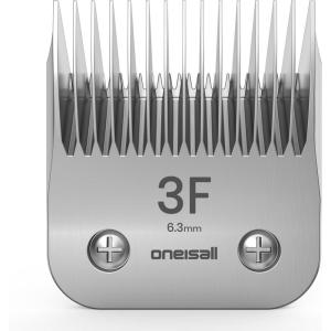 imageoneisall Grandmaster Pro 1 Proffesional Dog Grooming Clipper Replacement Blade 3FC Ultra Edge Dog Clipper Blade  Constructed of Carbonized Steel Resists Heat ampamp Rust with LongLasting Sharp Edges