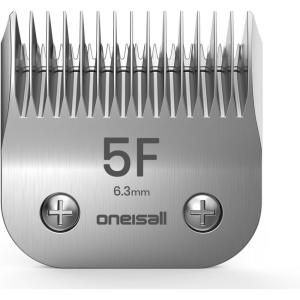 imageoneisall Grandmaster Pro 1 Proffesional Dog Grooming Clipper Replacement Blade 5FC Ultra Edge Dog Clipper Blade  Constructed of Carbonized Steel Resists Heat ampamp Rust with LongLasting Sharp Edges