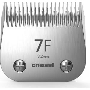 imageoneisall Grandmaster Pro 1 Proffesional Dog Grooming Clipper Replacement Blade 7FC Ultra Edge Dog Clipper Blade  Constructed of Carbonized Steel Resists Heat ampamp Rust with LongLasting Sharp Edges