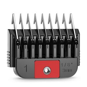 imageoneisall Grandmaster Pro 1 Proffesional Dog Grooming Clipper Replacement Stainless Steel Attachment Guide Comb Detachable Blade Pet Clippers  3 38 Inch Cut Length Blue